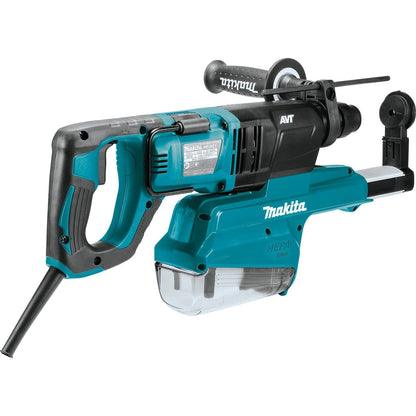 Makita HR2661 1" AVT Rotary Hammer, SDS-Plus Bits, with HEPA Extractor
