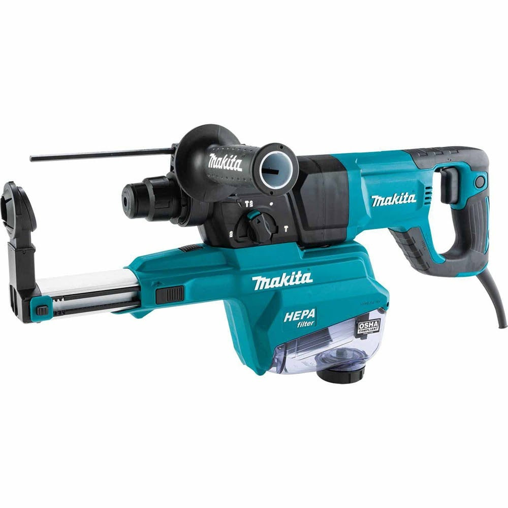 Makita HR2663 1" SDS-PLUS AVT Rotary Hammer, w/ HEPA Dust Extractor (D-handle)