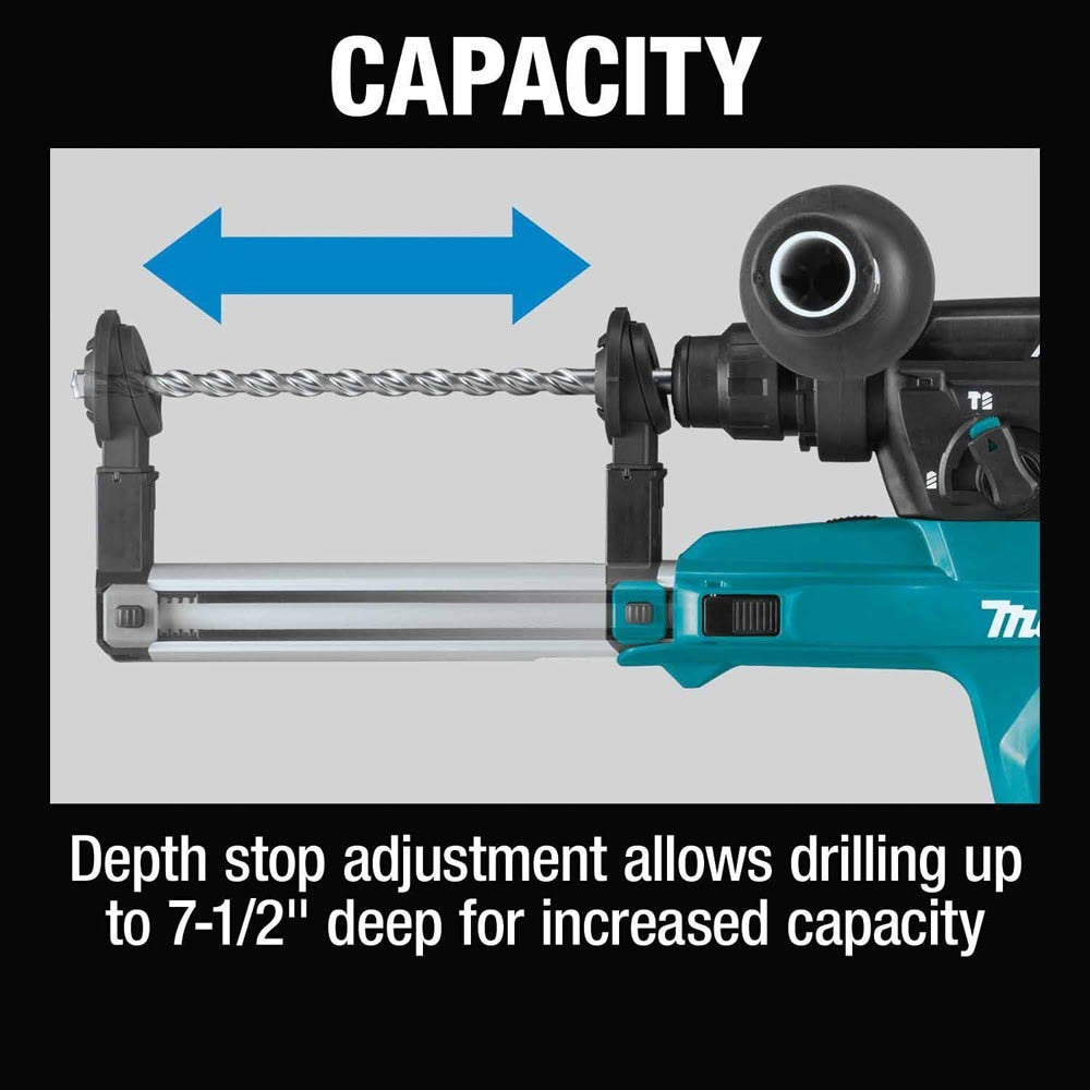 Makita HR2663 1" SDS-PLUS AVT Rotary Hammer, w/ HEPA Dust Extractor (D-handle)