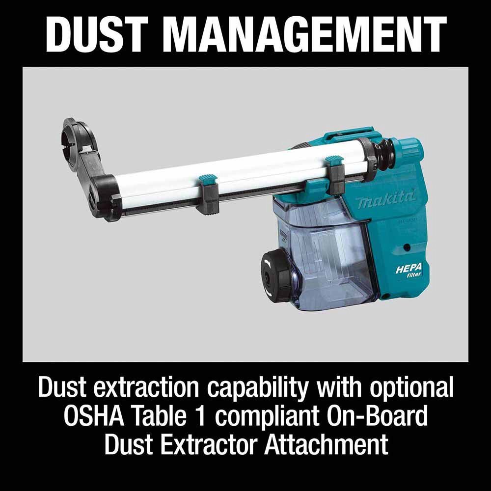 Makita HR3011FCK 1-3/16'' AVT® Rotary Hammer, accepts SDS-PLUS bits (L-Shape)