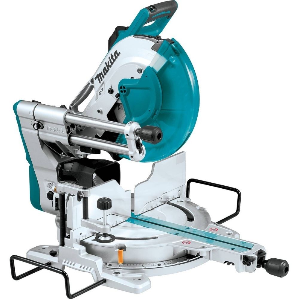 Makita LS1219LX 12" Dual-Bevel Sliding Compound Miter Saw, laser, stand