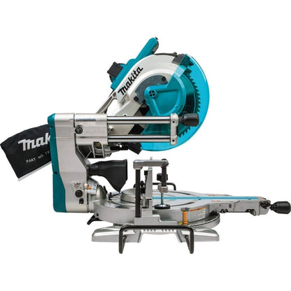 Makita LS1219LX 12" Dual-Bevel Sliding Compound Miter Saw, laser, stand