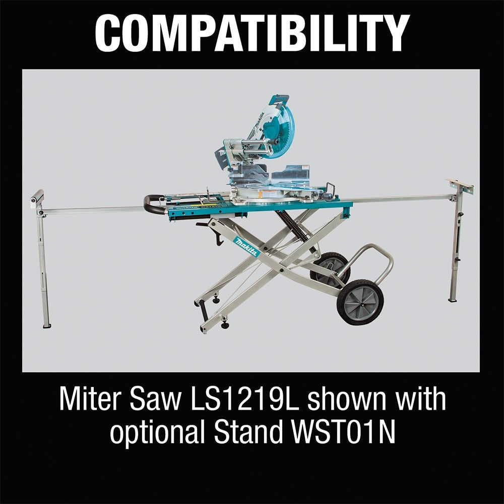 Makita LS1219L 12" Dual-Bevel Sliding Compound Miter Saw, laser