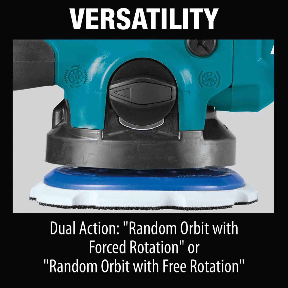 Makita PO5000CX1 5" Dual Action Random Orbit Polisher