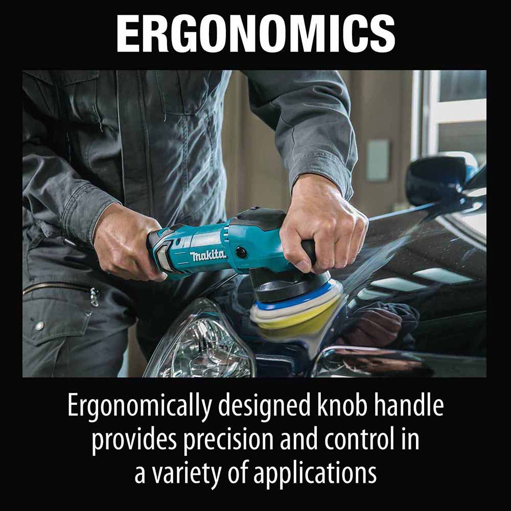 Makita PO5000CX1 5" Dual Action Random Orbit Polisher