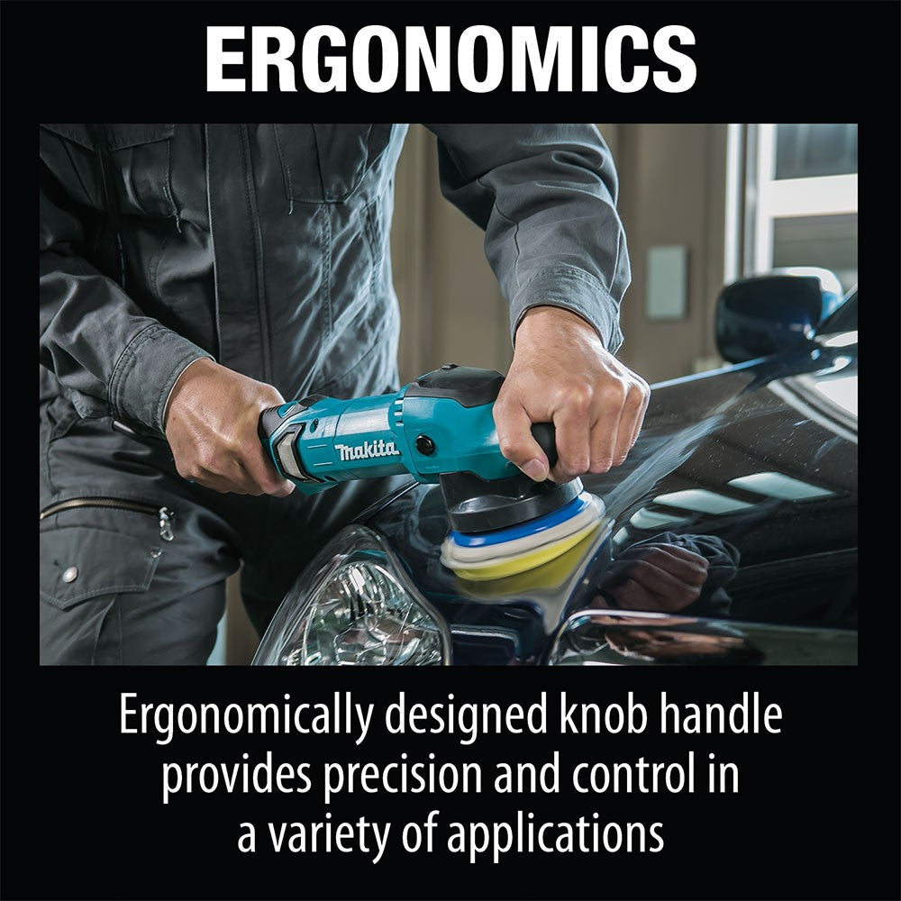 Makita PO5000C 5" Dual Action Random Orbit Polisher