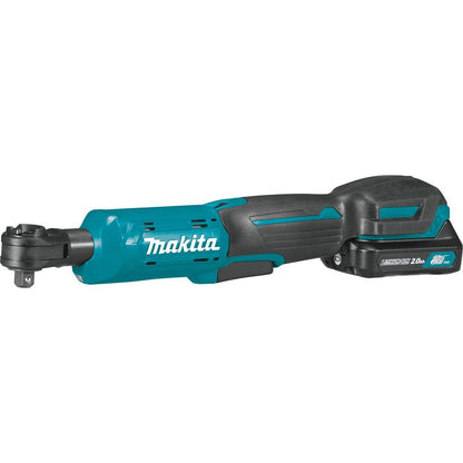 Makita RW01R1 12V max CXT 3/8" / 1/4" Square Drive Ratchet Kit (2.0Ah)