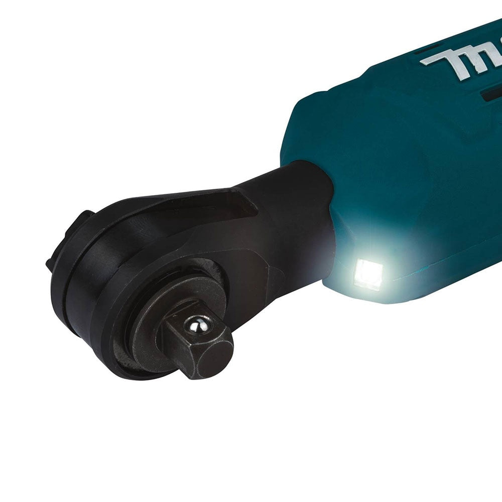 Makita RW01Z 12V max CXT 3/8" / 1/4" Square Drive Ratchet, Tool Only