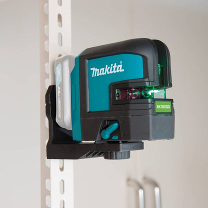 Makita SK105GDZ 12V Max CXT Self-Leveling Cross-Line Green Beam Laser