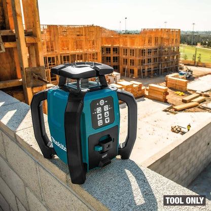 Makita SKR001Z 18V LXT Green Dual Slope 360 Degree Rotary Laser Level 2600 ft with Case (Tool Only)