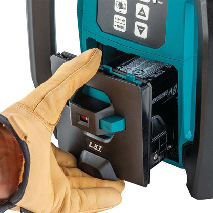 Makita SKR001Z 18V LXT Green Dual Slope 360 Degree Rotary Laser Level 2600 ft with Case (Tool Only)