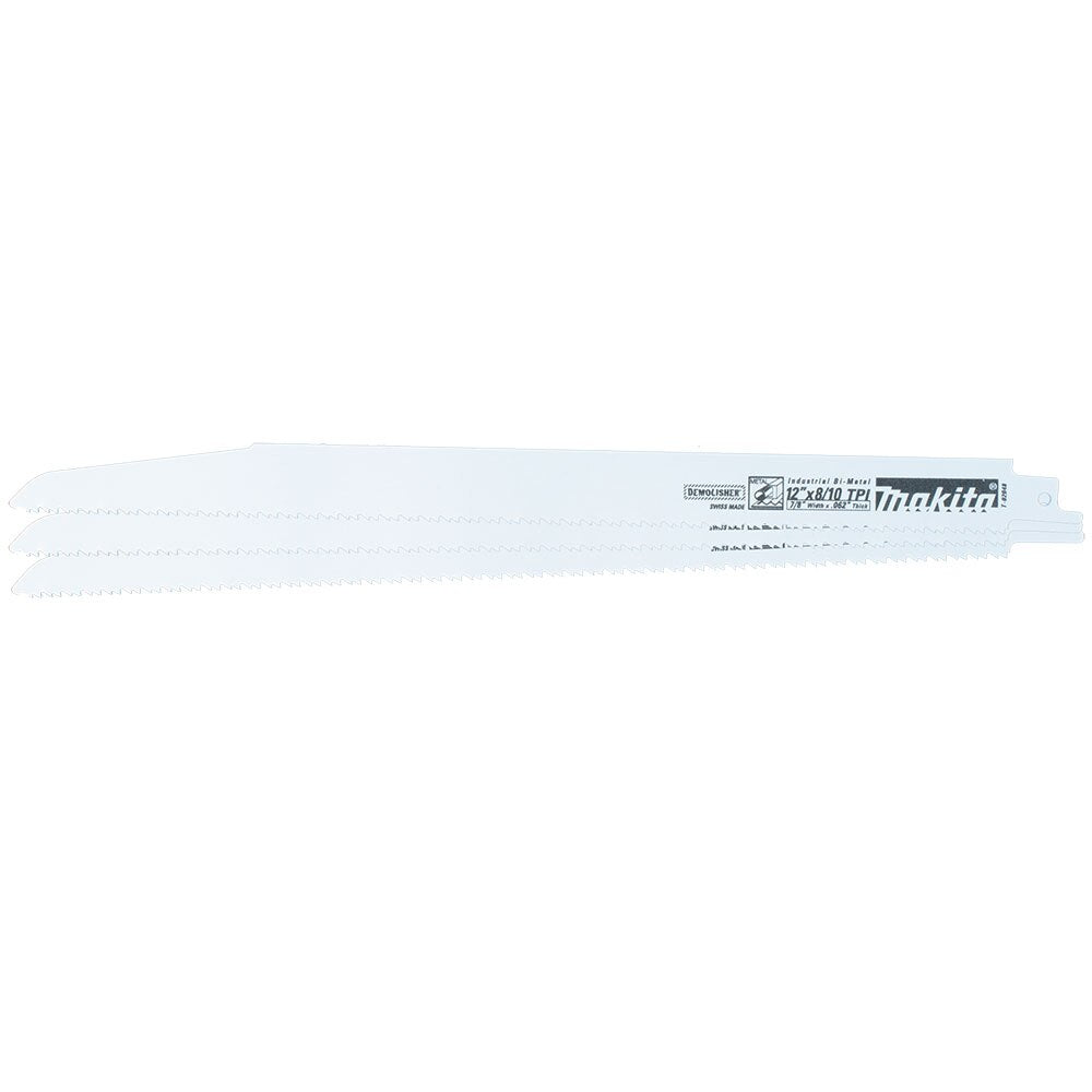 Makita T-02048 Demolisher™ 12" Demolition Recipro Saw Blade, 3/pk