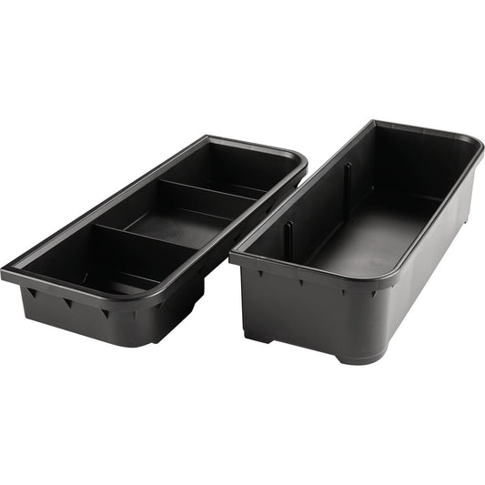 Makita T-92134 MAKTRAK Storage Tray Set for Medium Tool Box, impact-resistant copolymer (2 Piece Set)