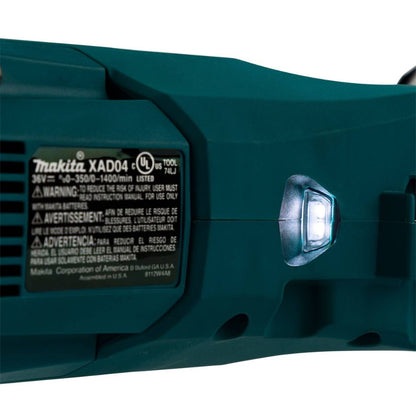 Makita XAD04Z 36V (18V X2) LXT Brushless Cordless 7/16" Hex Right Angle Drill, Tool Only