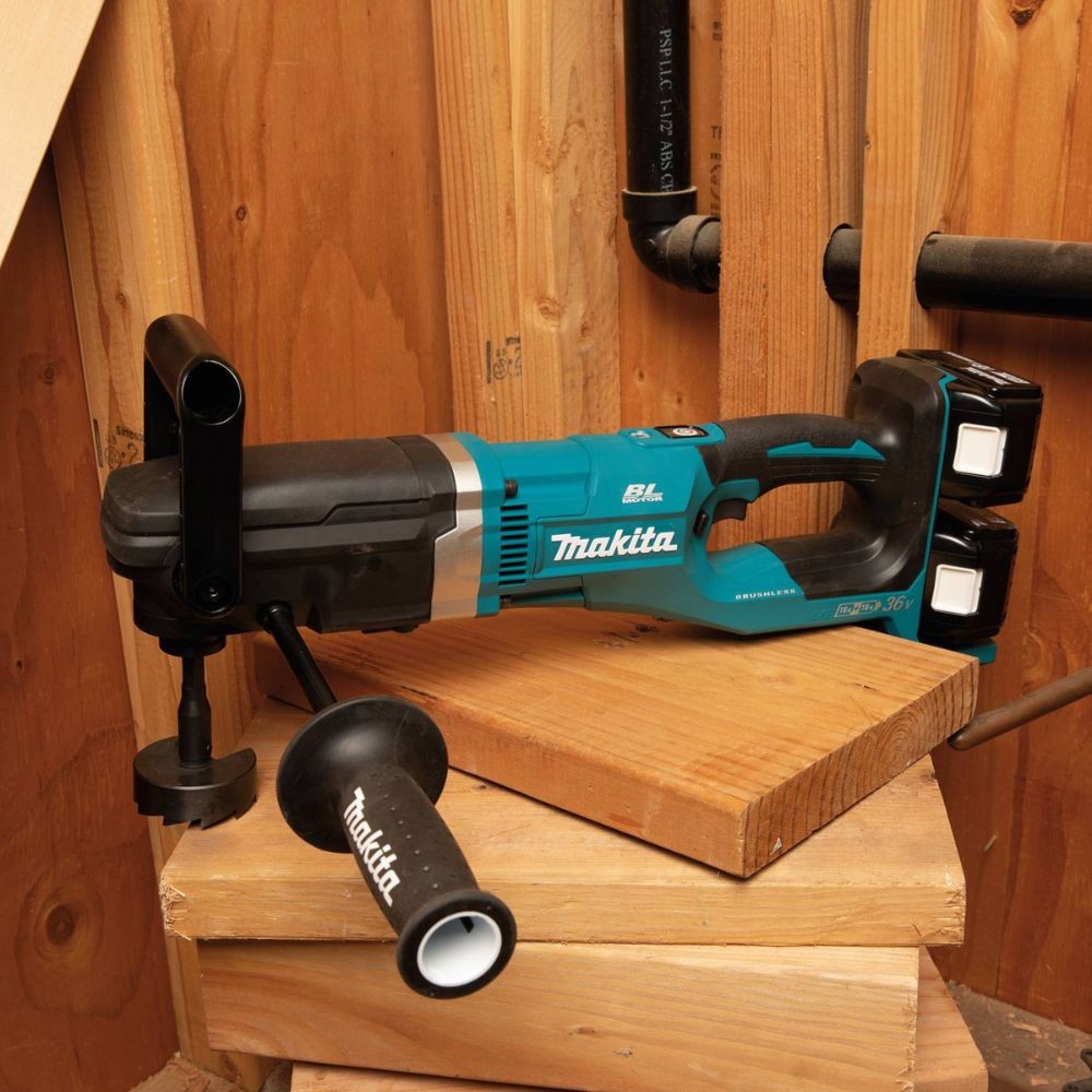 Makita XAD04Z 36V (18V X2) LXT Brushless Cordless 7/16" Hex Right Angle Drill, Tool Only