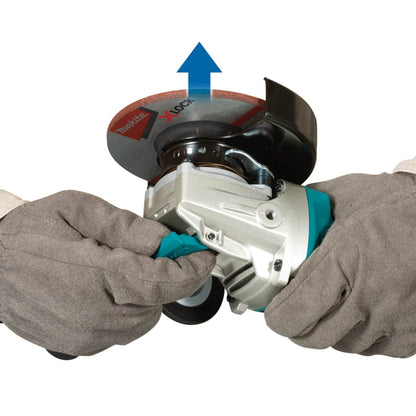 Makita XAG25Z 18V LXT 4-1/2” / 5" X-LOCK Angle Grinder, with AFT