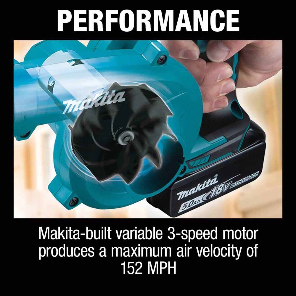Makita XBU06Z 18V LXT Lithium-Ion Cordless Floor Blower (Tool Only)