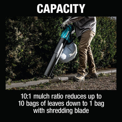 Makita XBU07Z 18V LXT Brushless Blower / Vacuum Mulcher, Tool Only