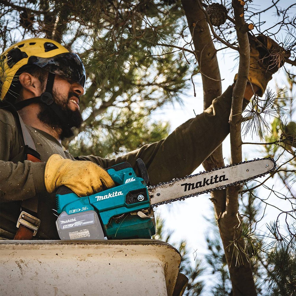Makita XCU08Z 18V X2 (36V) LXT Brushless 14" Top Handle Chain Saw