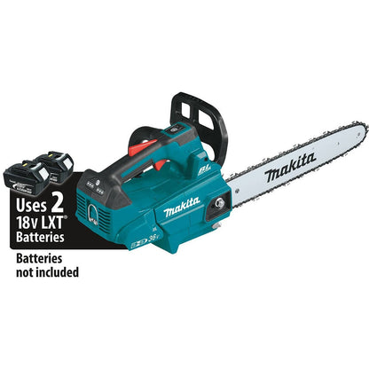 Makita XCU09Z 18V X2 (36V) LXT Brushless 16" Top Handle Chain Saw