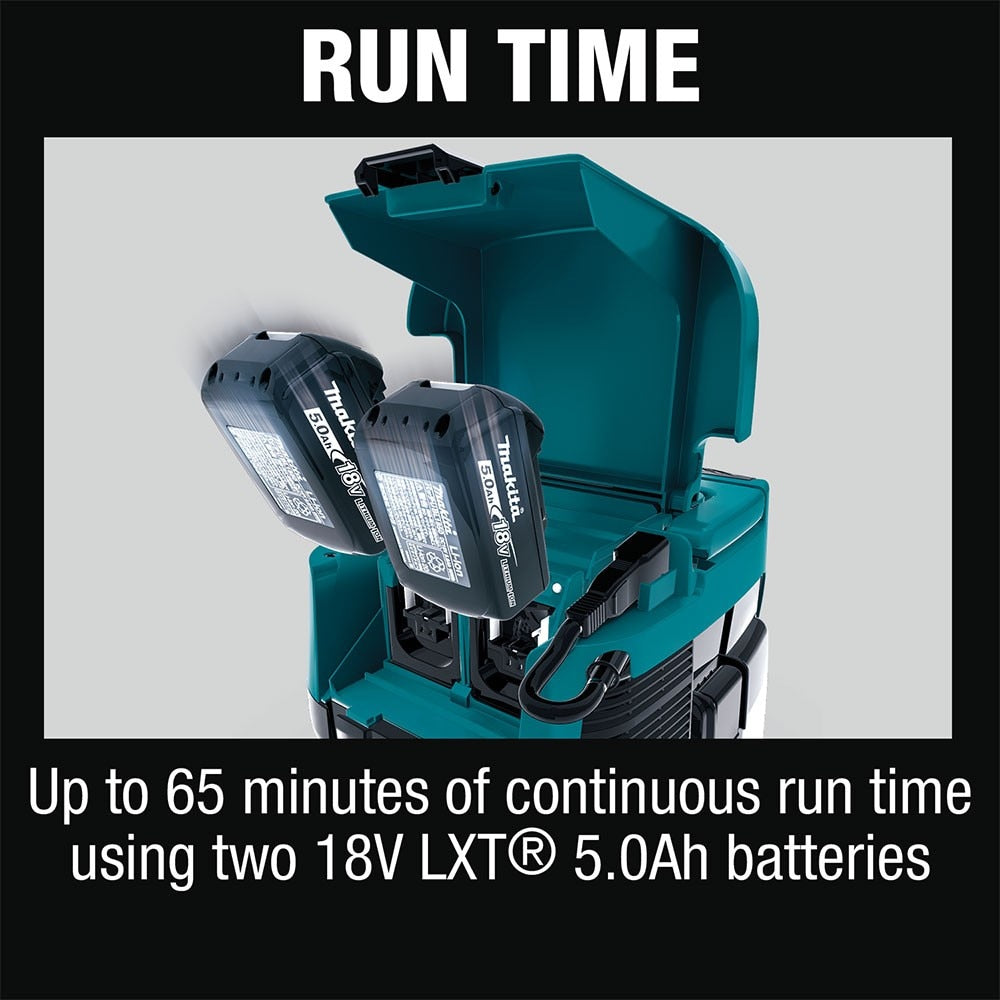 Makita XCV04PT 18V X2 LXT HEPA Filter Dry Dust Extractor/Vacuum Kit
