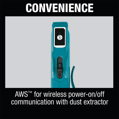 Makita XCV10PTX 18V X2 LXT 1/2 Gallon Backpack Dry Dust Extractor Kit