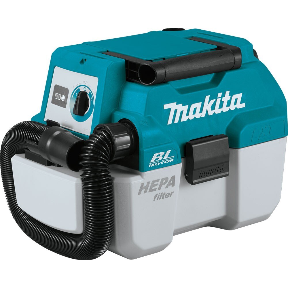 Makita XCV11T 18V LXT Portable Wet/Dry Dust Extractor/Vacuum Kit (5.0Ah)