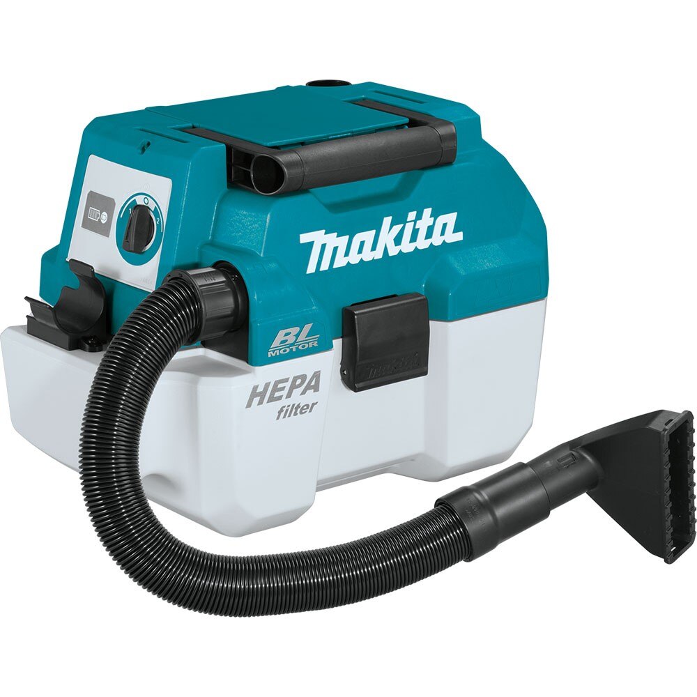 Makita XCV11T 18V LXT Portable Wet/Dry Dust Extractor/Vacuum Kit (5.0Ah)