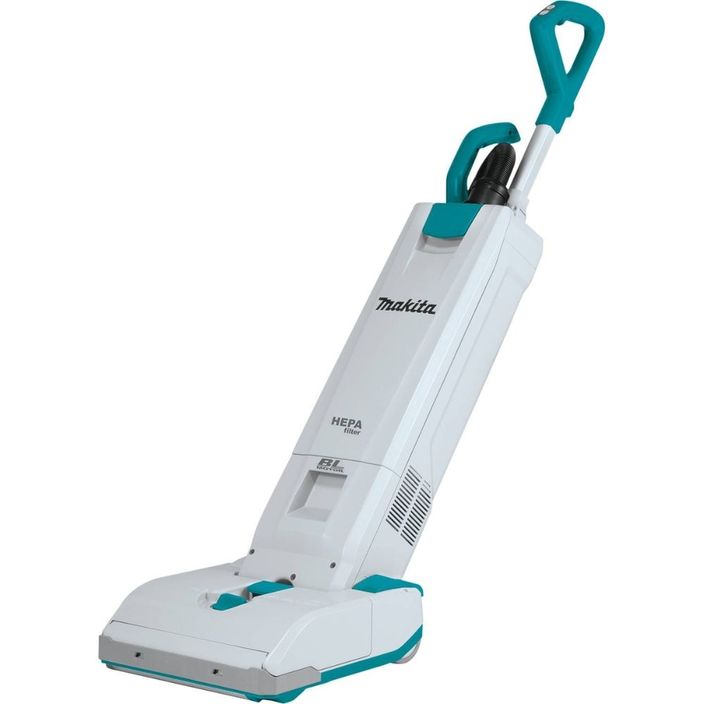 Makita XCV19PG 36V (18V X2) LXT Brushless 1.3 Gallon HEPA Filter 12" Upright Vacuum Kit (6.0Ah)
