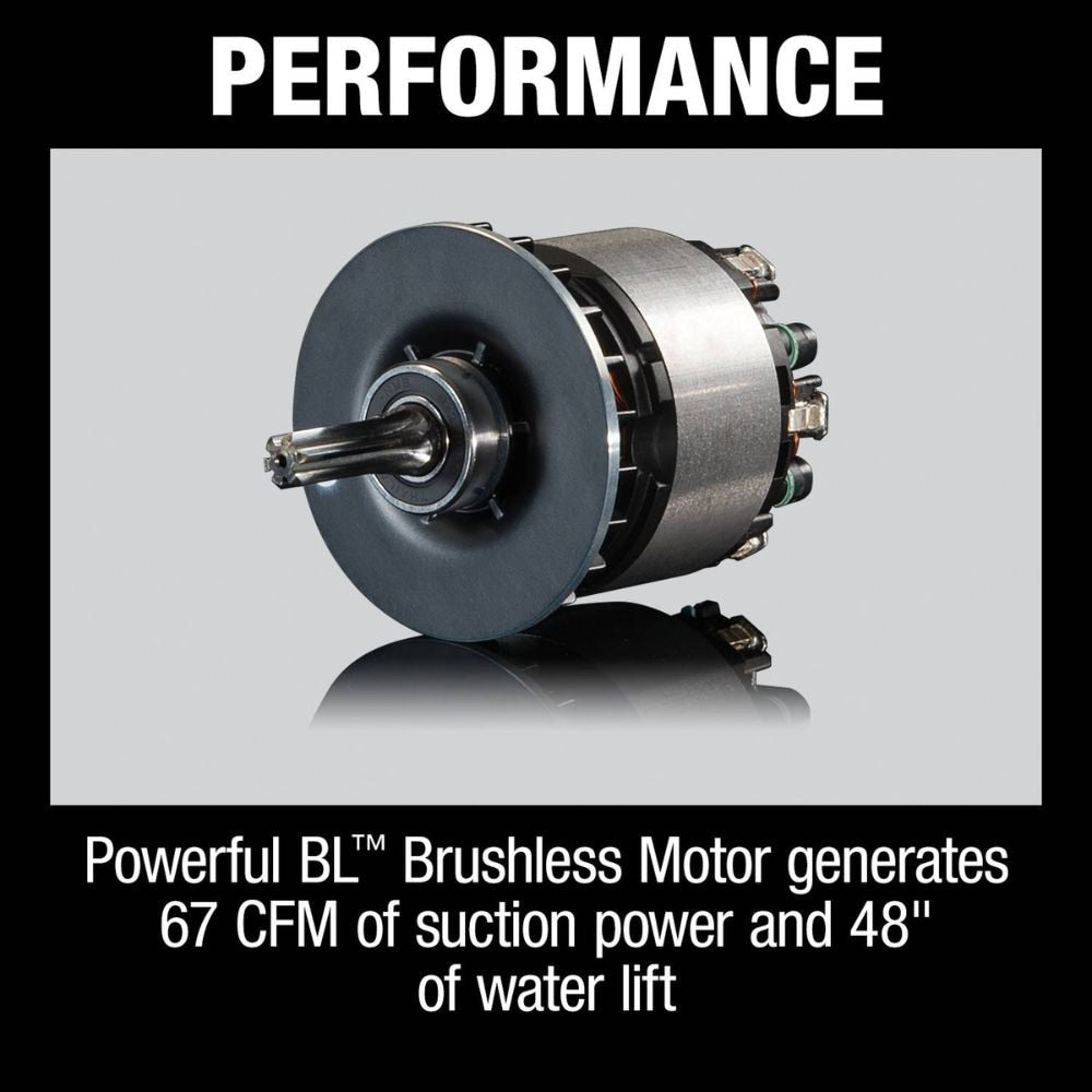 Makita XCV19PG 36V (18V X2) LXT Brushless 1.3 Gallon HEPA Filter 12" Upright Vacuum Kit (6.0Ah)