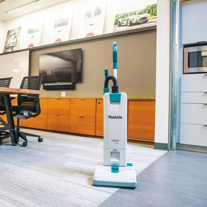 Makita XCV19PG 36V (18V X2) LXT Brushless 1.3 Gallon HEPA Filter 12" Upright Vacuum Kit (6.0Ah)