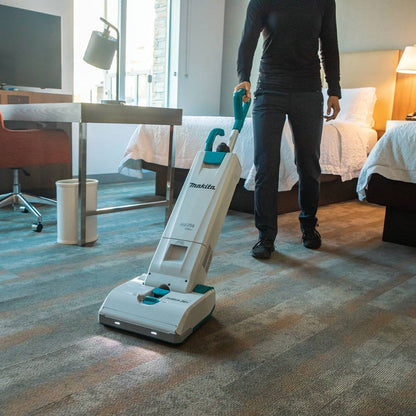 Makita XCV19PG 36V (18V X2) LXT Brushless 1.3 Gallon HEPA Filter 12" Upright Vacuum Kit (6.0Ah)