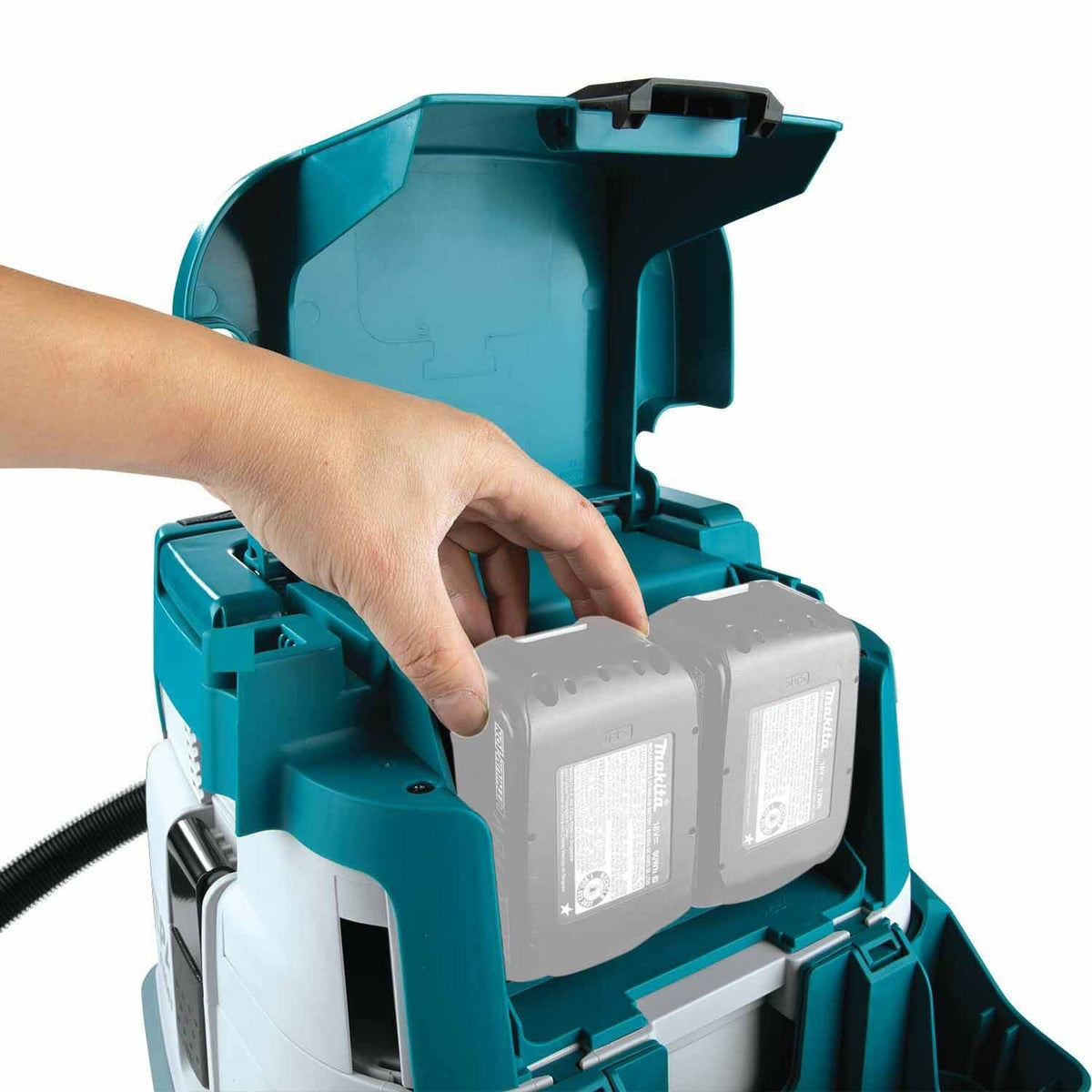 Makita XCV21ZX 36V (18V X2) LXT HEPA Filter Dry Dust Extractor 2.1 Gal, Tool Only