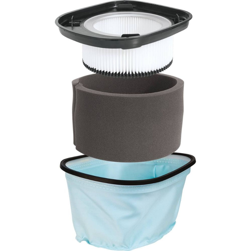 Makita XCV22ZU 36V (18V X2) LXT Brushless 2.1 Gallon HEPA Filter Dry Dust Extractor/Vacuum, AWS, Tool Only