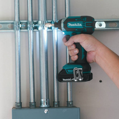 Makita XDT11SY 18V LXT Lithium-Ion Compact Cordless Impact Driver Kit, var. spd., rev., L.E.D. Light, case (1.5Ah)