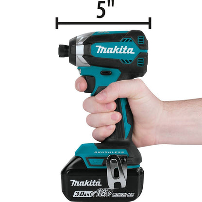Makita XDT131 18V LXT Brushless Cordless Impact Driver Kit (3.0Ah)