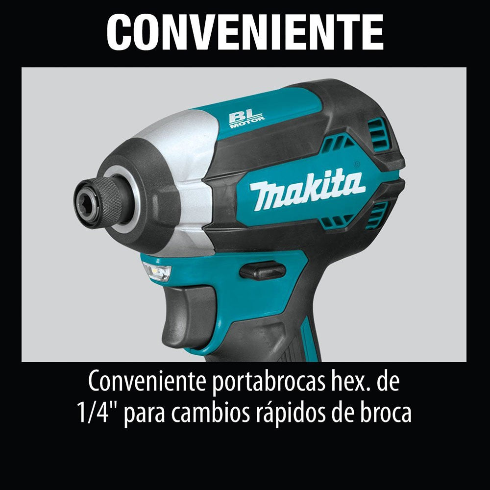 Makita XDT131 18V LXT Brushless Cordless Impact Driver Kit (3.0Ah)