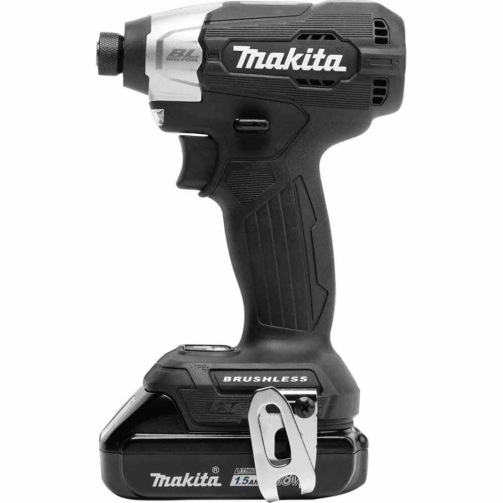 Makita XDT18SY1B 18V LXT Lithium‑Ion Sub‑Compact Brushless Cordless Impact Driver Kit (1.5Ah)