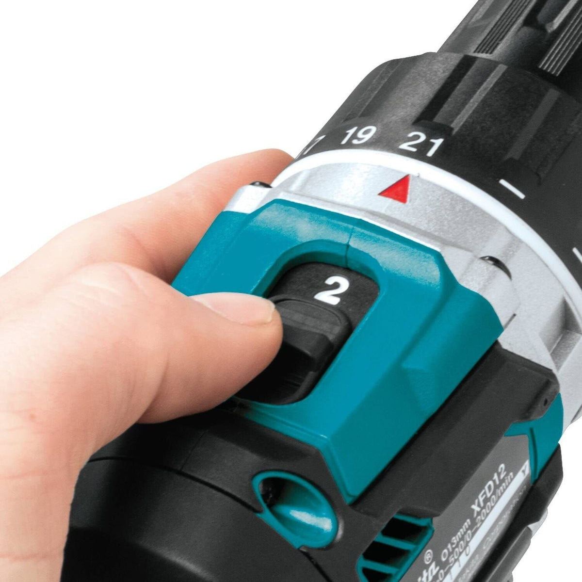 Makita XFD12R 18V LXT Li-Ion Compact Brushless Cordless 1/2" Driver-Drill Kit, 2.0 Ah
