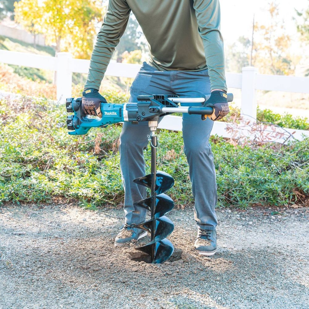 Makita XGD01PT 36V (18V X2) LXT Brushless Earth Auger Kit, dual port charger (5.0Ah)