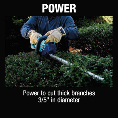 Makita XHU10Z 18V LXT Lithium-Ion Cordless 24" Hedge Trimmer, Tool Only