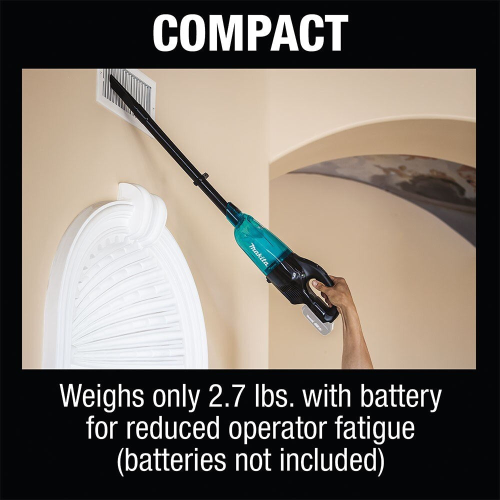 Makita XLC03ZBX4 18V LXT Brushless Cordless Vacuum Trigger w/ Lock, Tool Only