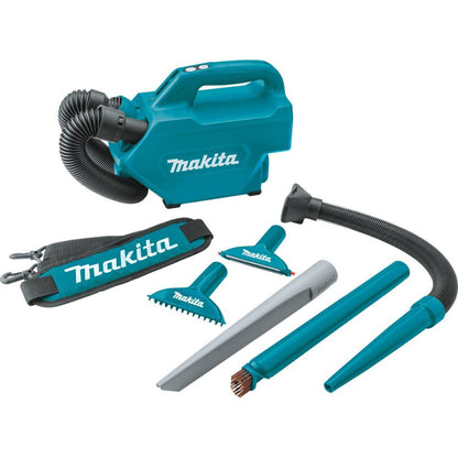 Makita XLC07SY1 18V LXT Lithium-Ion Compact Handheld Canister Vacuum Kit, with one battery (1.5Ah)