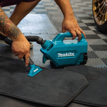 Makita XLC07SY1 18V LXT Lithium-Ion Compact Handheld Canister Vacuum Kit, with one battery (1.5Ah)