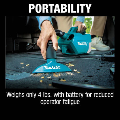 Makita XLC07Z 18V LXT Lithium-Ion Handheld Canister Vacuum (Tool only)