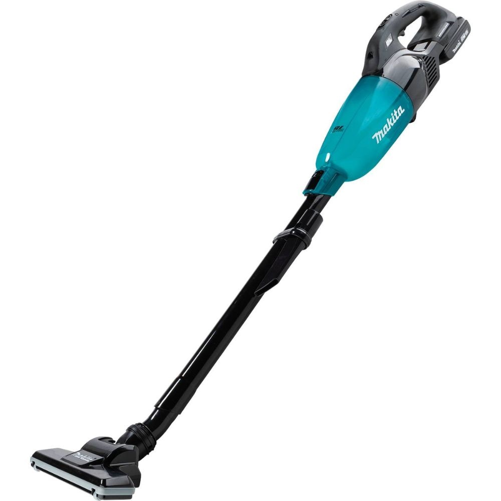 Makita XLC08R1B 18V LXT Lithium-ion Compact Brushless Cordless Vacuum Kit, Trigger w/ Lock (2.0Ah)