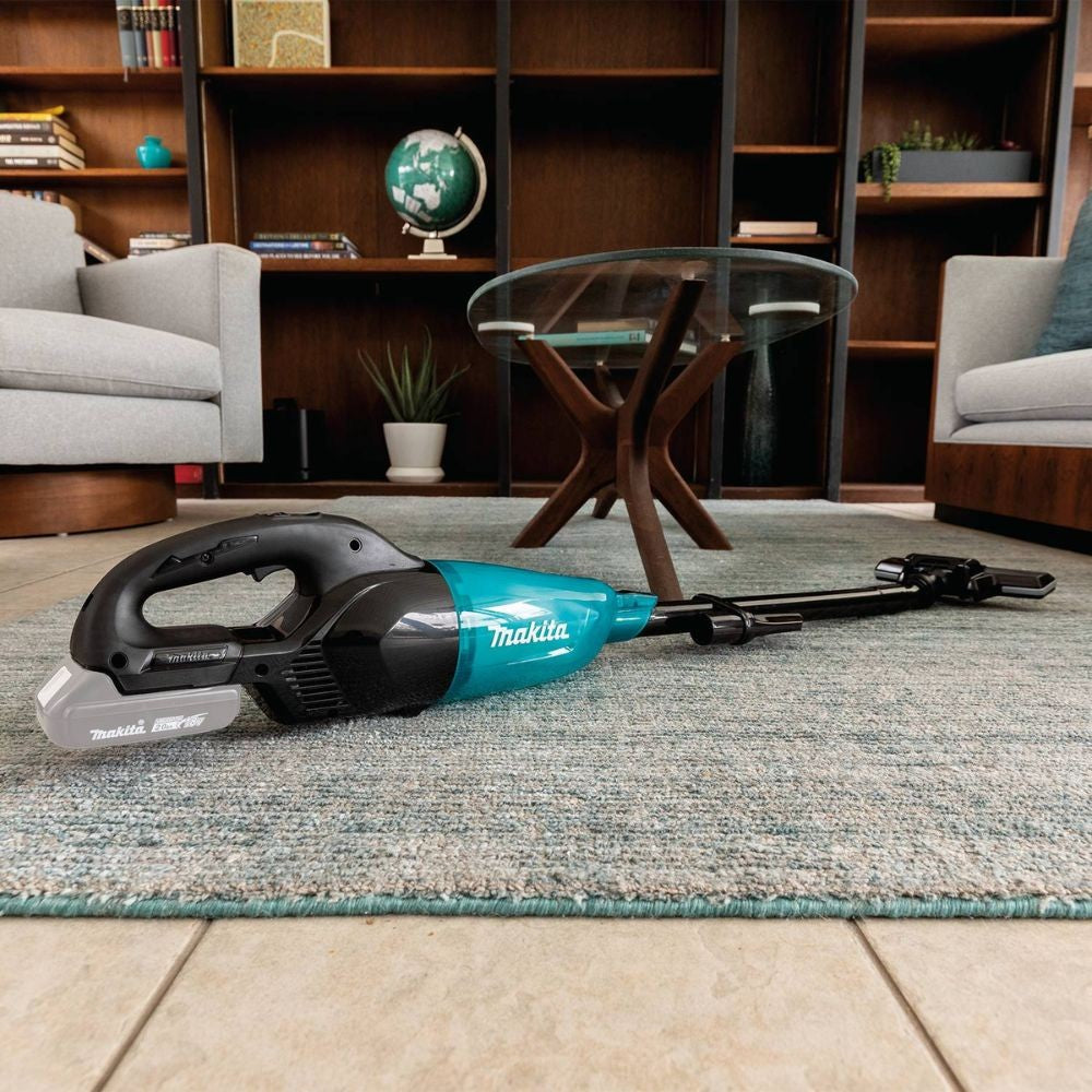 Makita XLC08ZB 18V LXT Lithium-ion Compact Brushless Cordless Vacuum, Trigger w/ Lock (Tool Only)