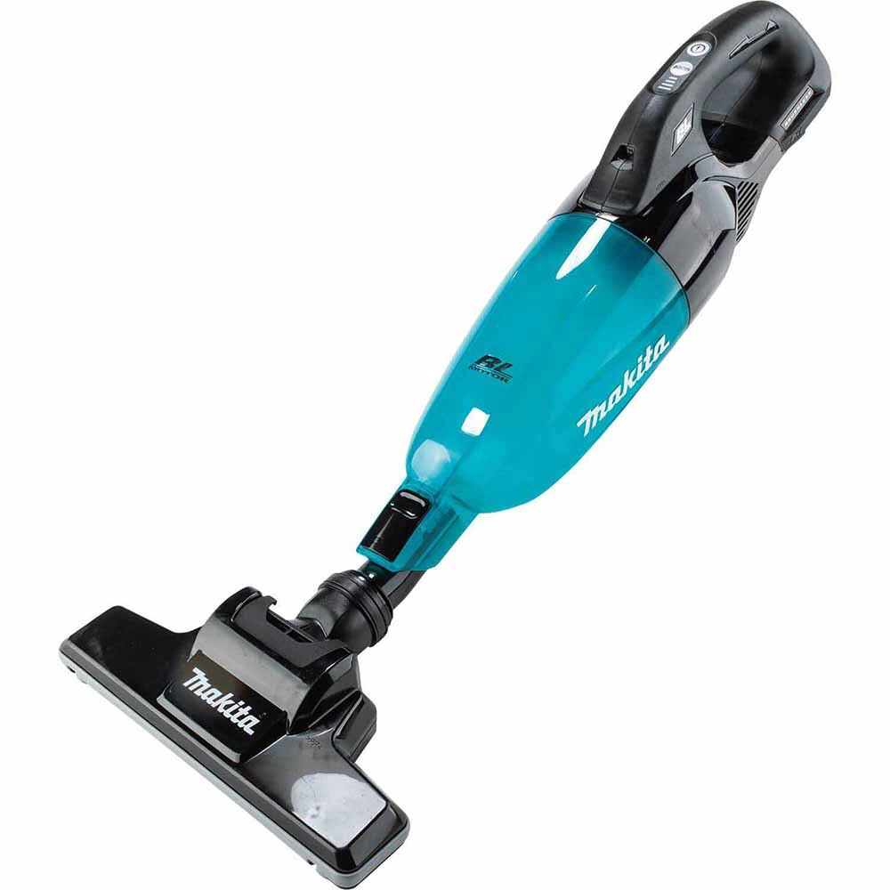 Makita XLC09ZB 18V LXT Lithium-ion Compact Brushless Cordless 4-Speed Vacuum, w/ Push Button (Tool Only)