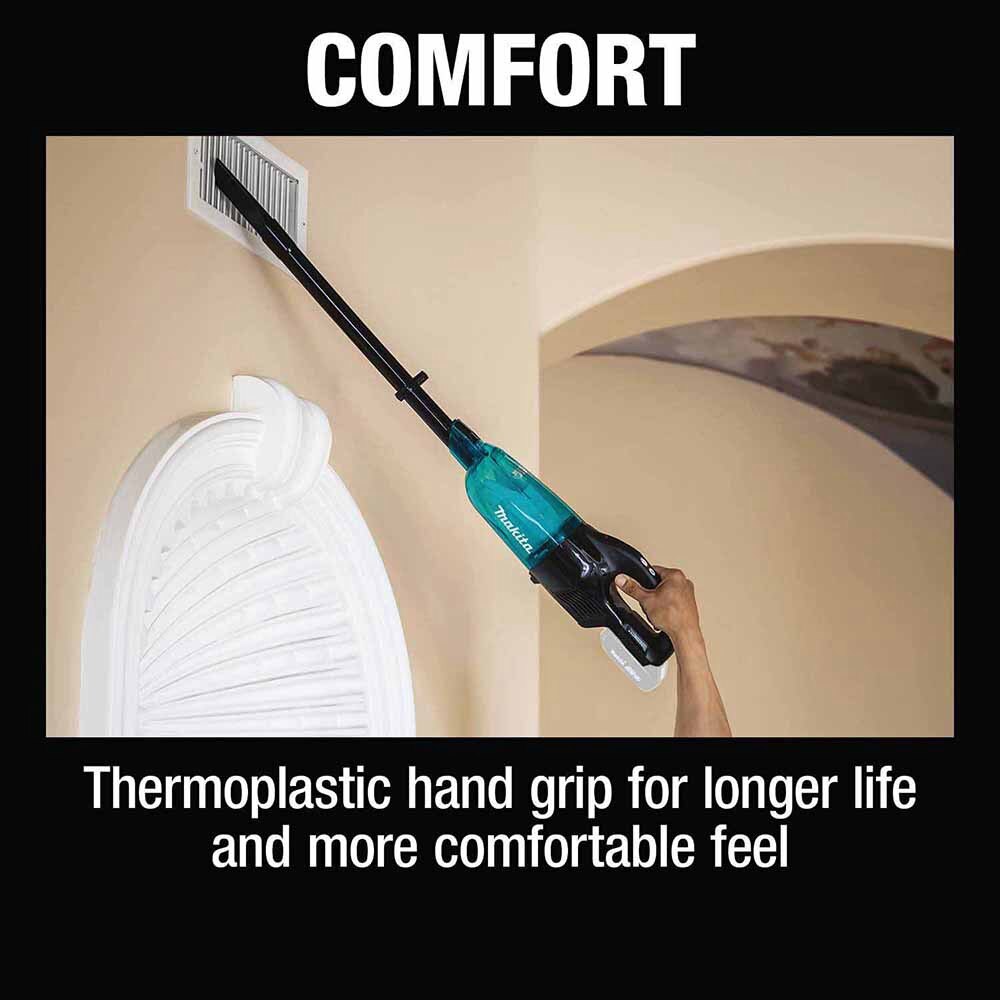 Makita XLC09ZB 18V LXT Lithium-ion Compact Brushless Cordless 4-Speed Vacuum, w/ Push Button (Tool Only)