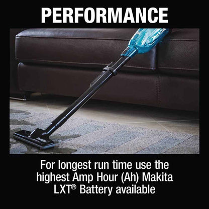 Makita XLC09ZB 18V LXT Lithium-ion Compact Brushless Cordless 4-Speed Vacuum, w/ Push Button (Tool Only)